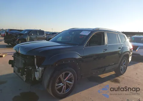 2018 Volkswagen Atlas 3.6L V6 Se/3.6L V6 Se W/Technology из США, поврежденный, VIN 1V2DR2CA3JC543946